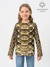 Детский лонгслив / Змеиная кожа