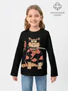 Детский лонгслив / ITACHI CAT