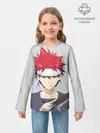 Детский лонгслив / Food wars Shokugeki no Soma
