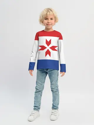 Детский лонгслив / Мордовия