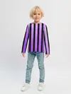 Детский лонгслив / Полосатость