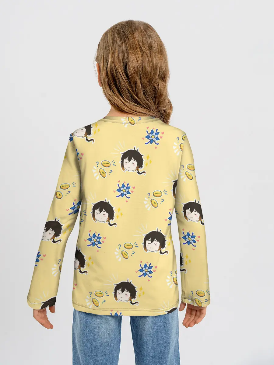 Детский лонгслив / Чиби Чжун Ли