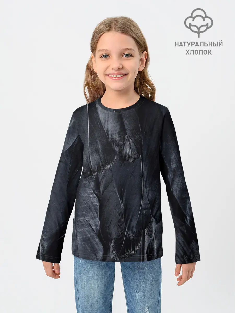 Детский лонгслив / ВОРОНА