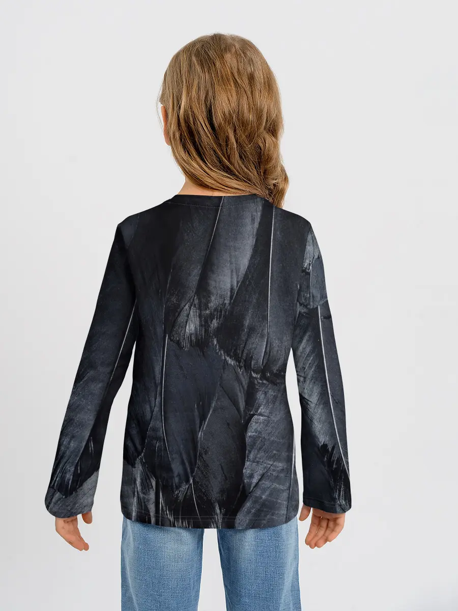 Детский лонгслив / ВОРОНА