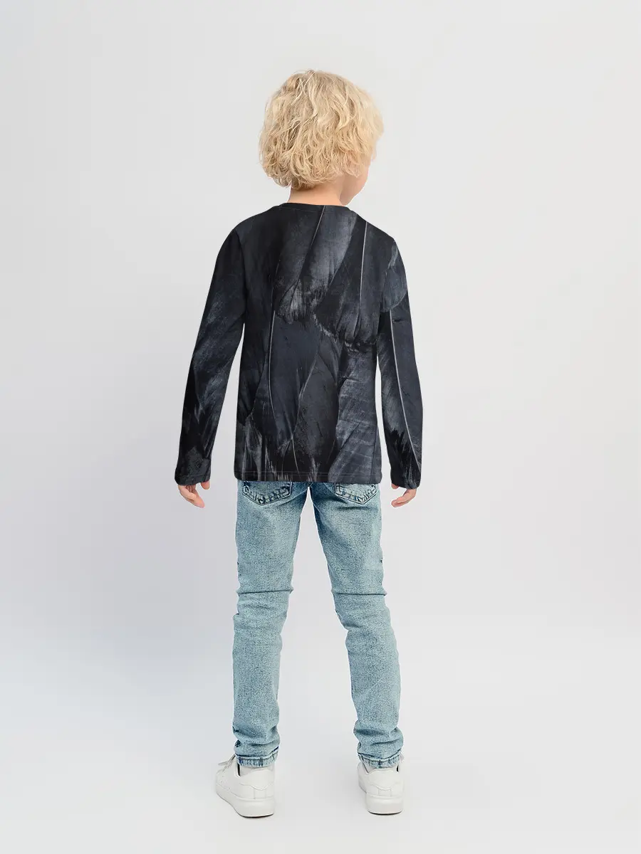 Детский лонгслив / ВОРОНА