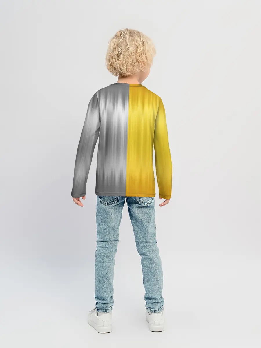 Детский лонгслив / Gold and Silver