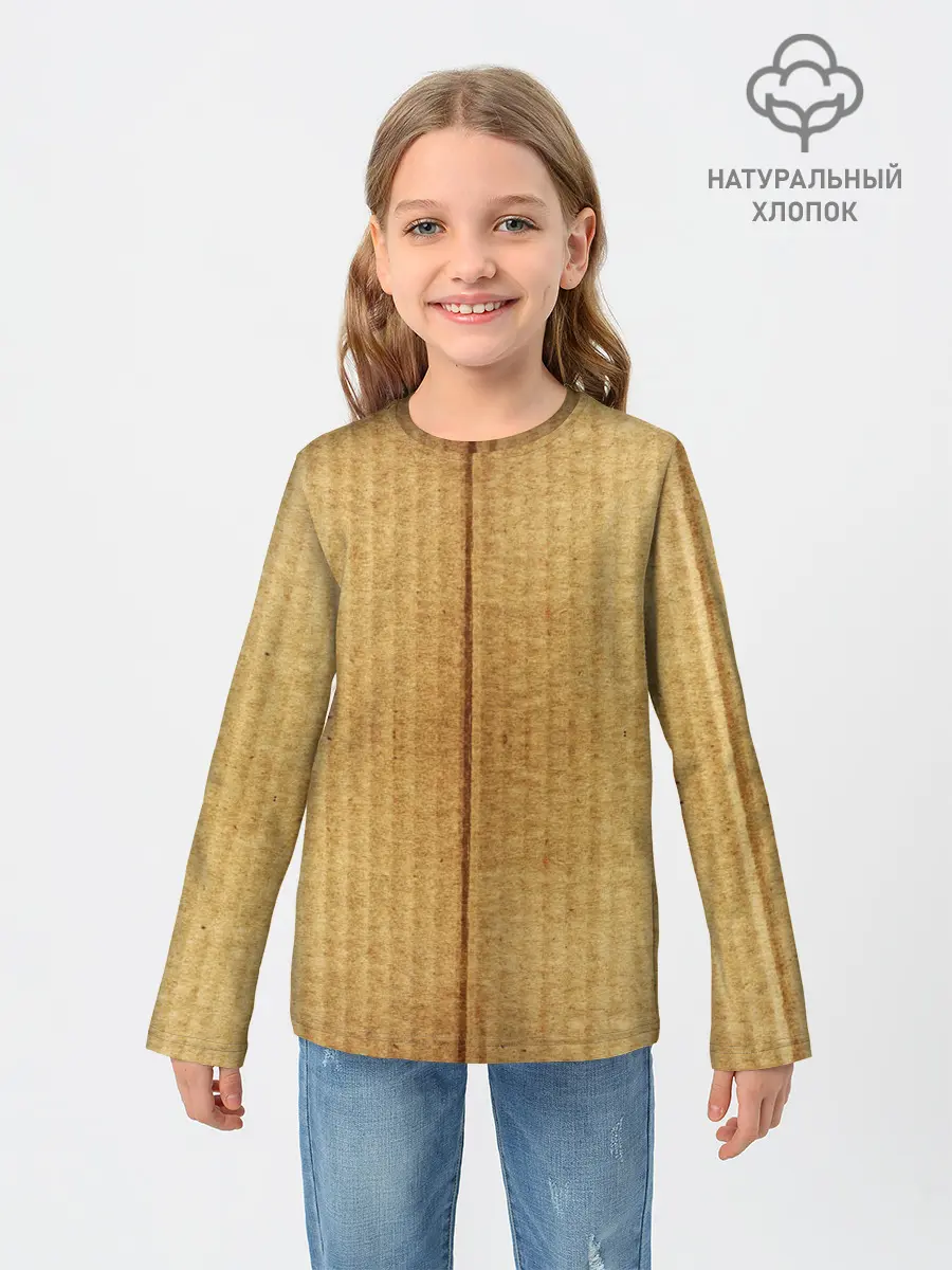 Детский лонгслив / Картон