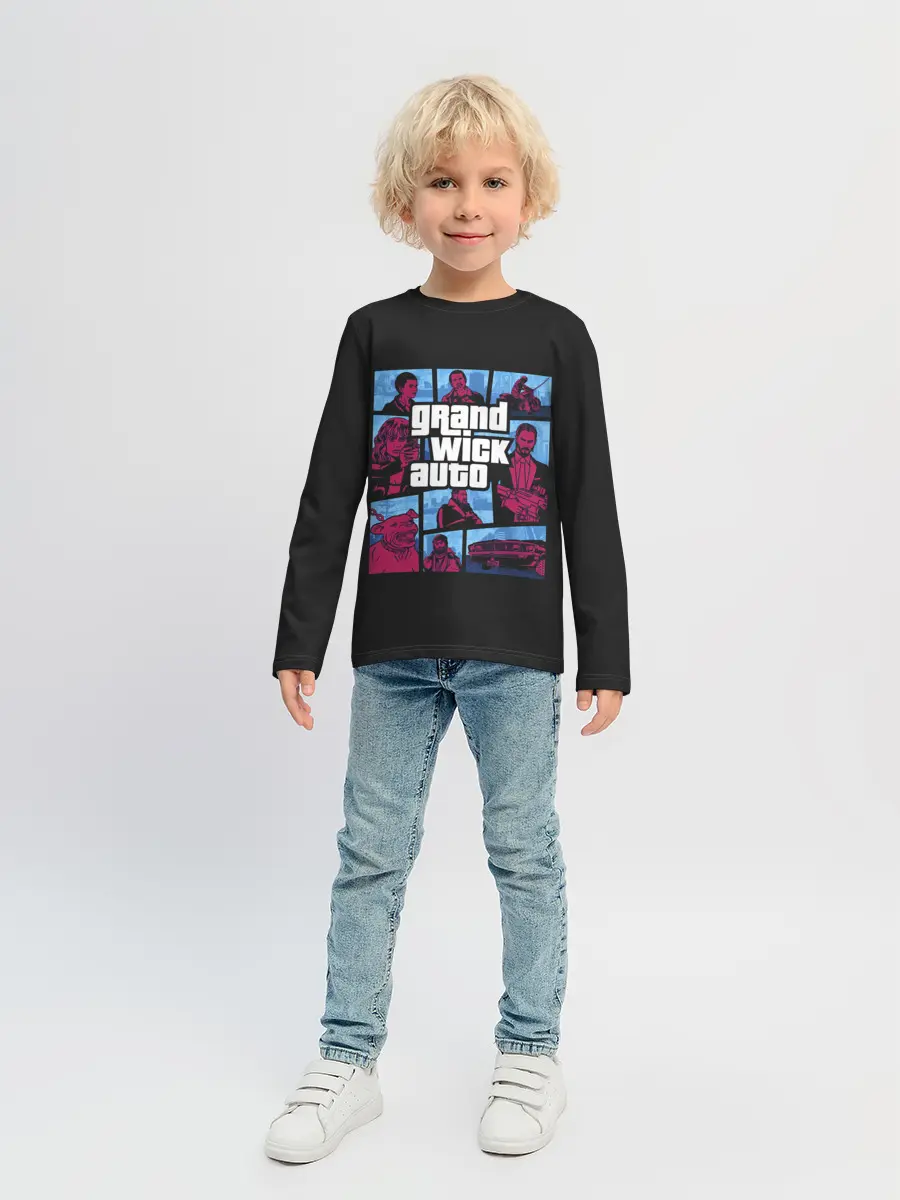 Детский лонгслив / Grand Wick Auto
