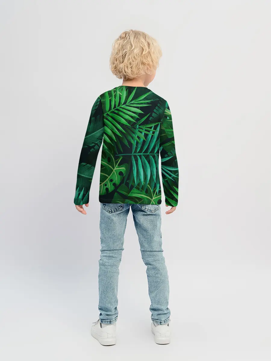 Детский лонгслив / Сочные тропики