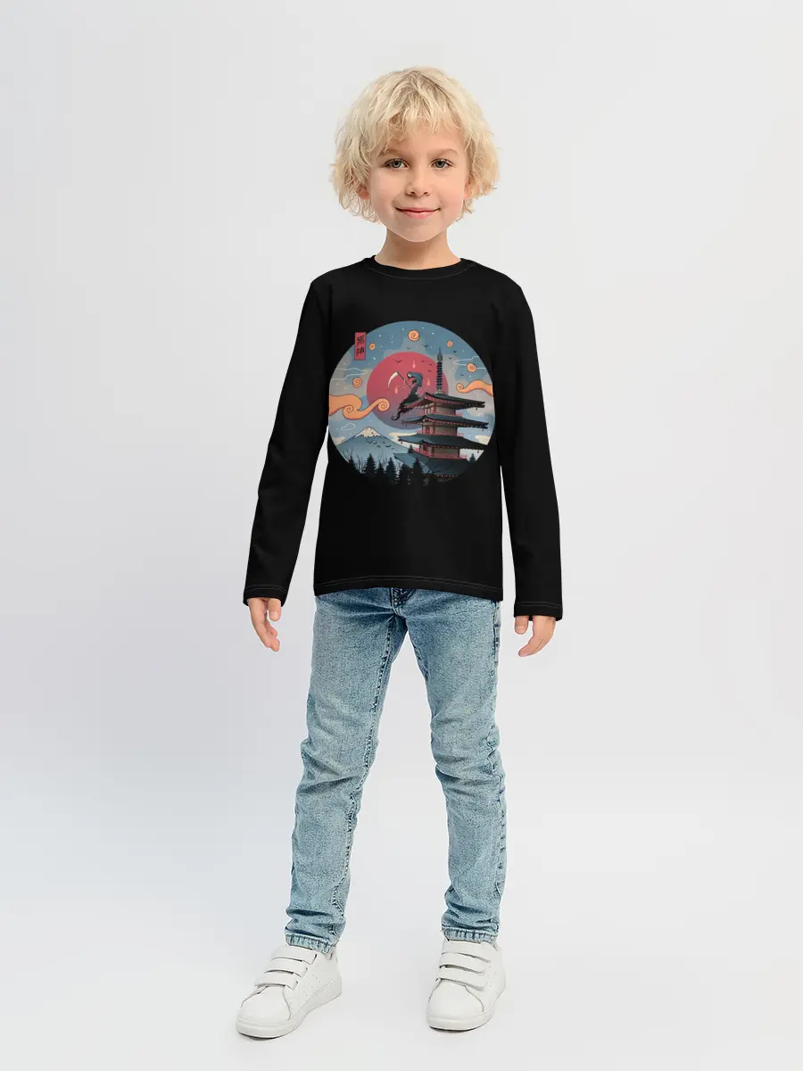 Детский лонгслив / Shinigami