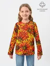 Детский лонгслив / Цветы