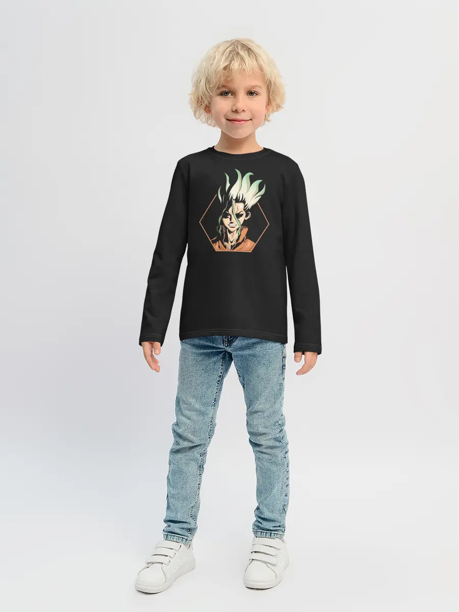 Детский лонгслив / Доктор Стоун