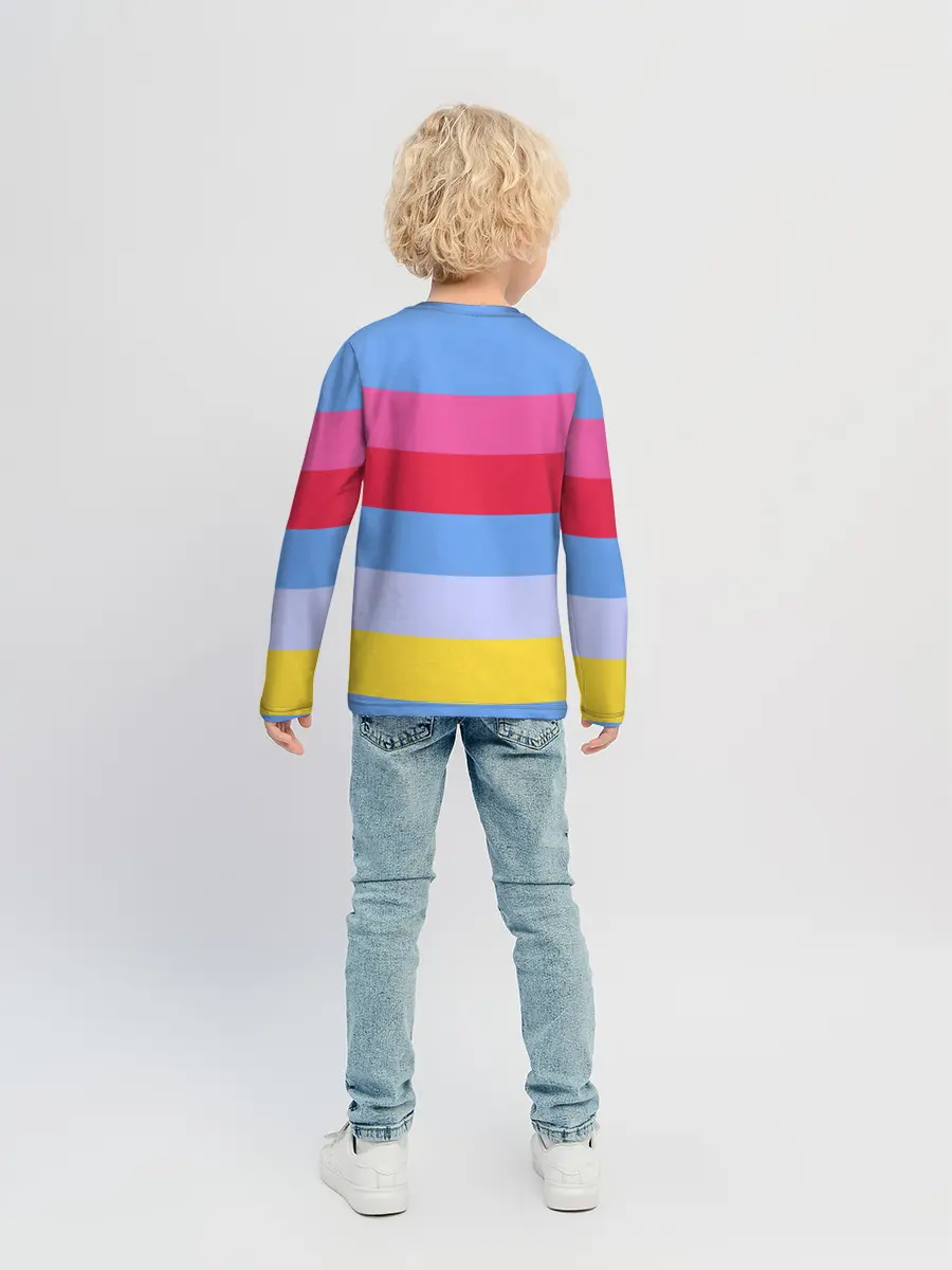 Детский лонгслив / ПЕРСОНАЖИ Kimetsu no Yaiba