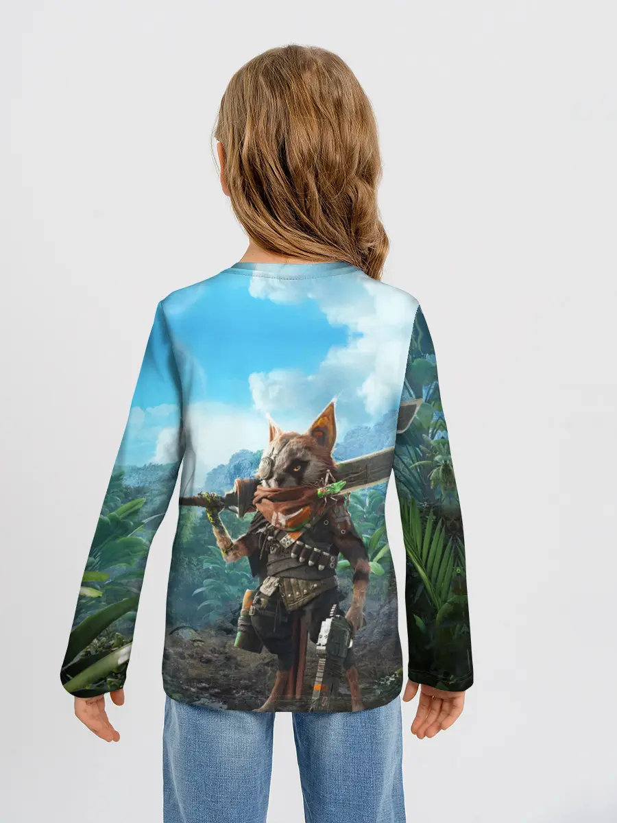 Детский лонгслив / Biomutant Биомутант