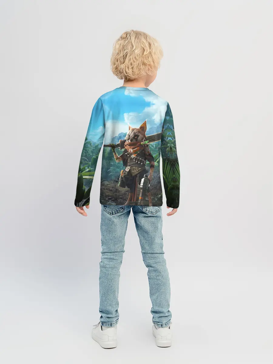 Детский лонгслив / Biomutant Биомутант