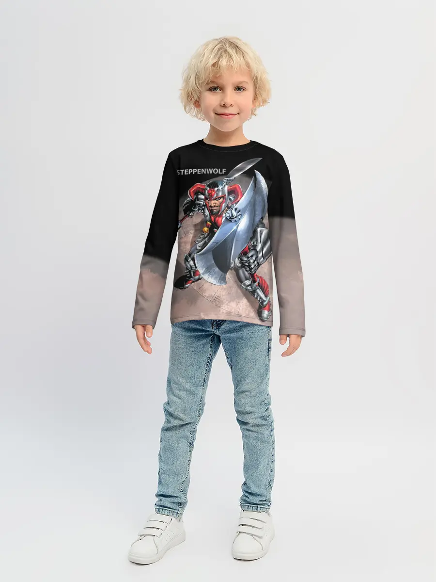 Детский лонгслив / Степпенвулф из комиксов