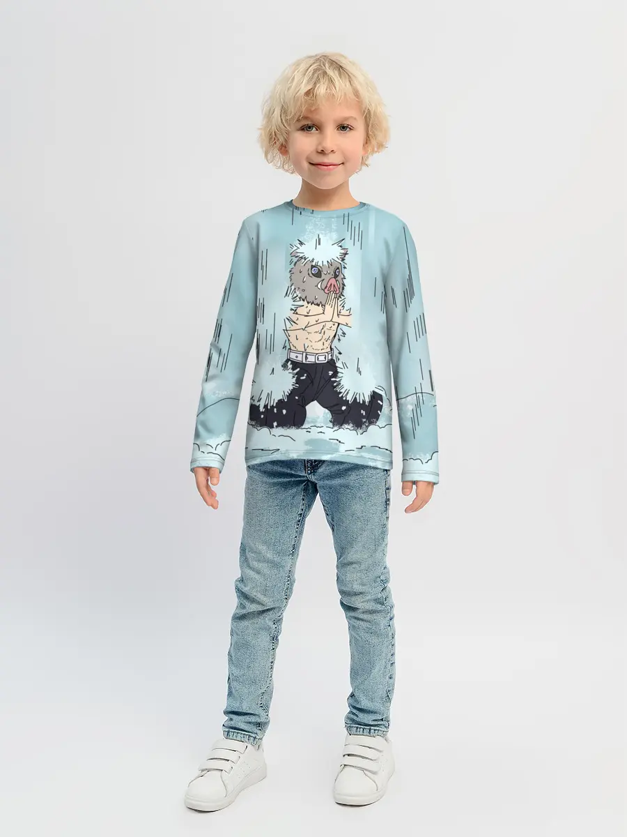 Детский лонгслив / МЕДИТАЦИЯ ИНОСКЕ