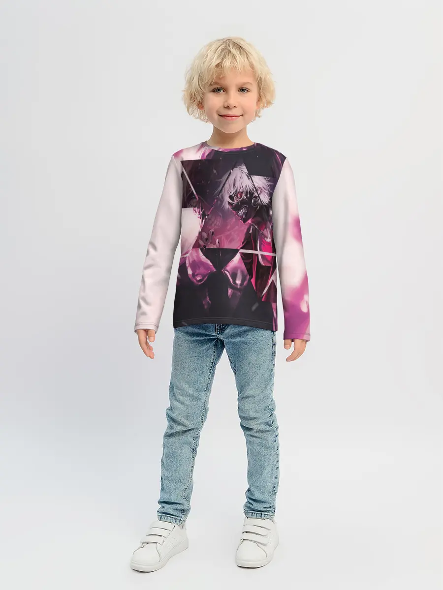 Детский лонгслив / Одноглазый король Канеки