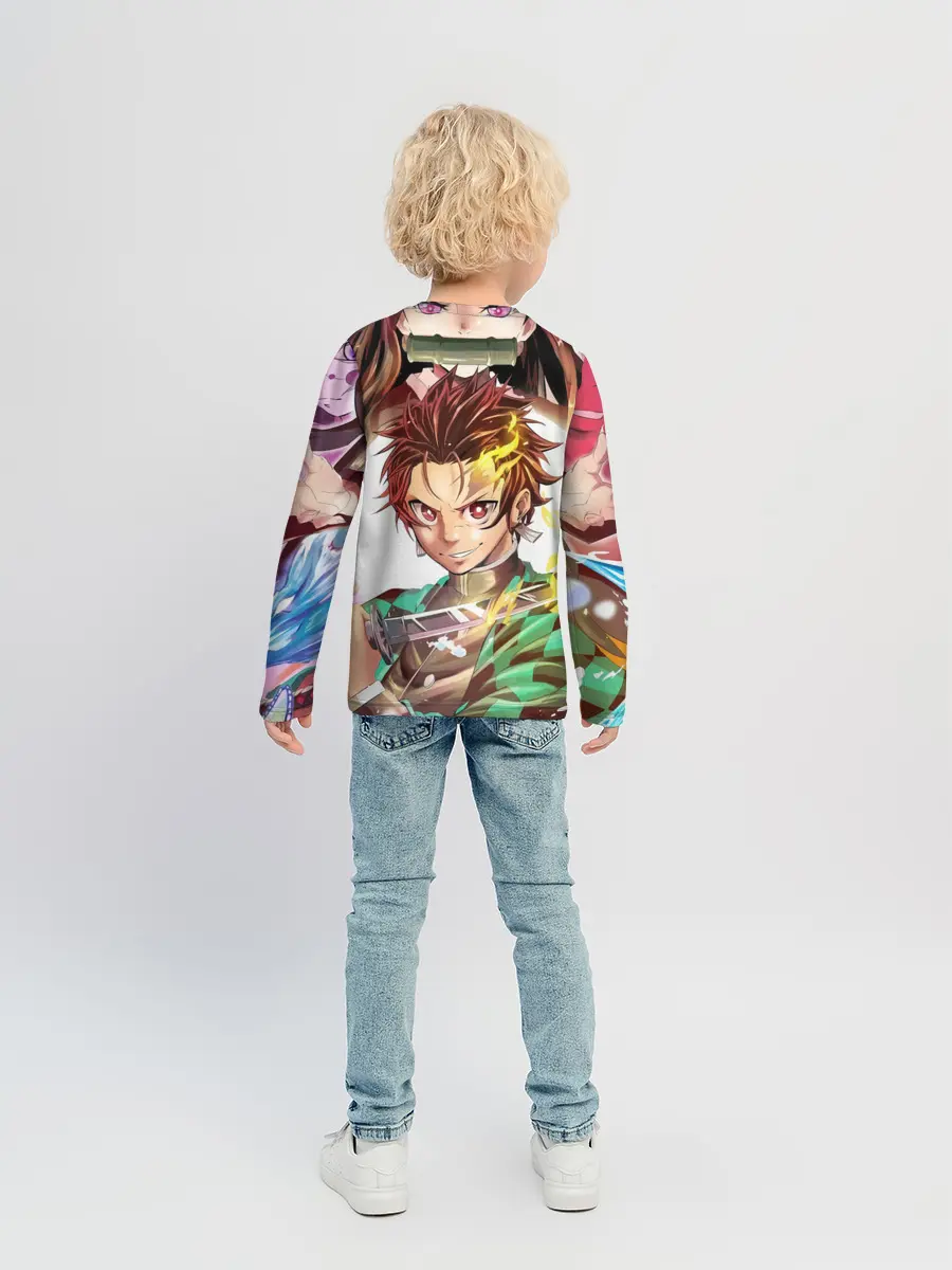 Детский лонгслив / ТАНДЖИРО НЕЗУКО ЗЕНИЦУ / KNY