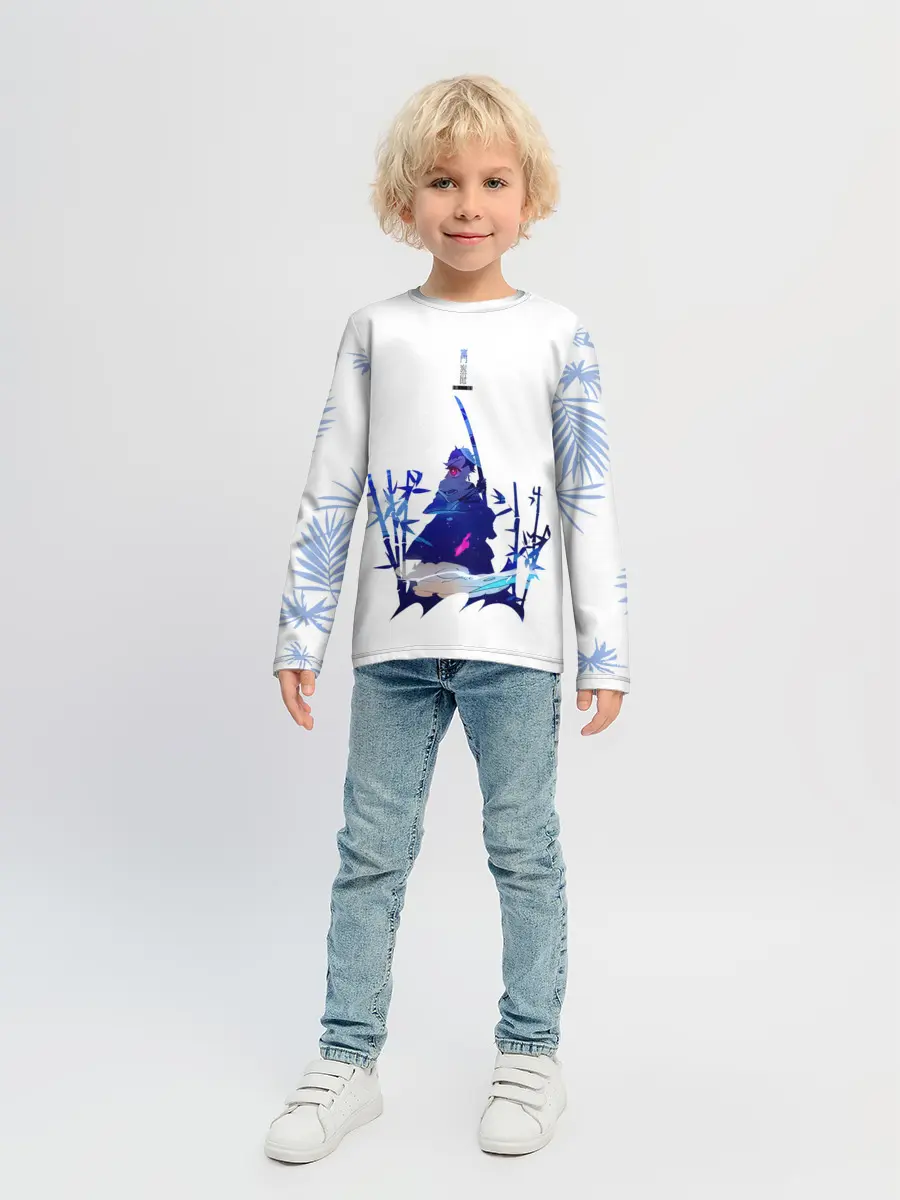 Детский лонгслив / Истребитель демонов : Kimetsu no Yaiba