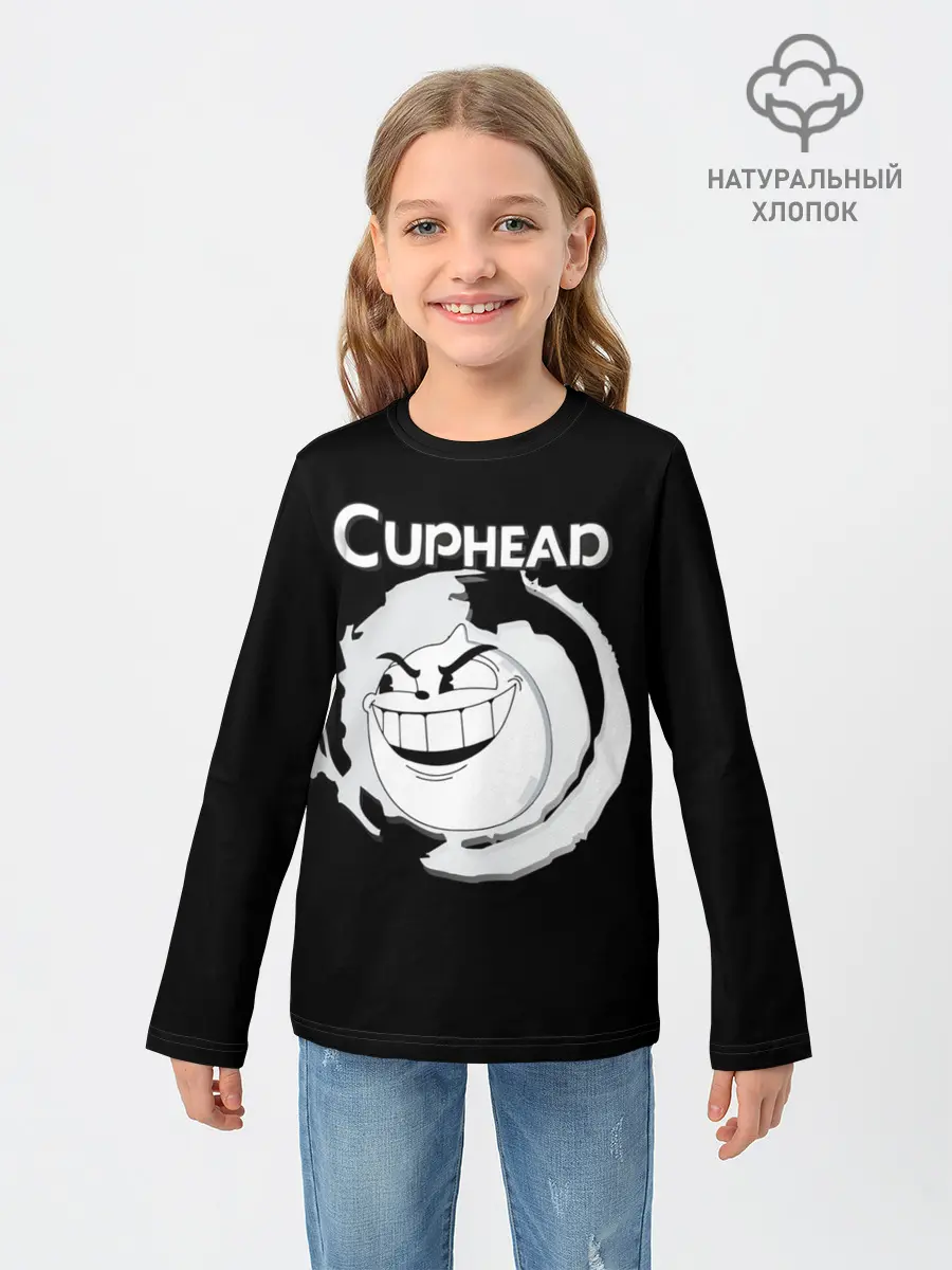 Детский лонгслив / босс caphead