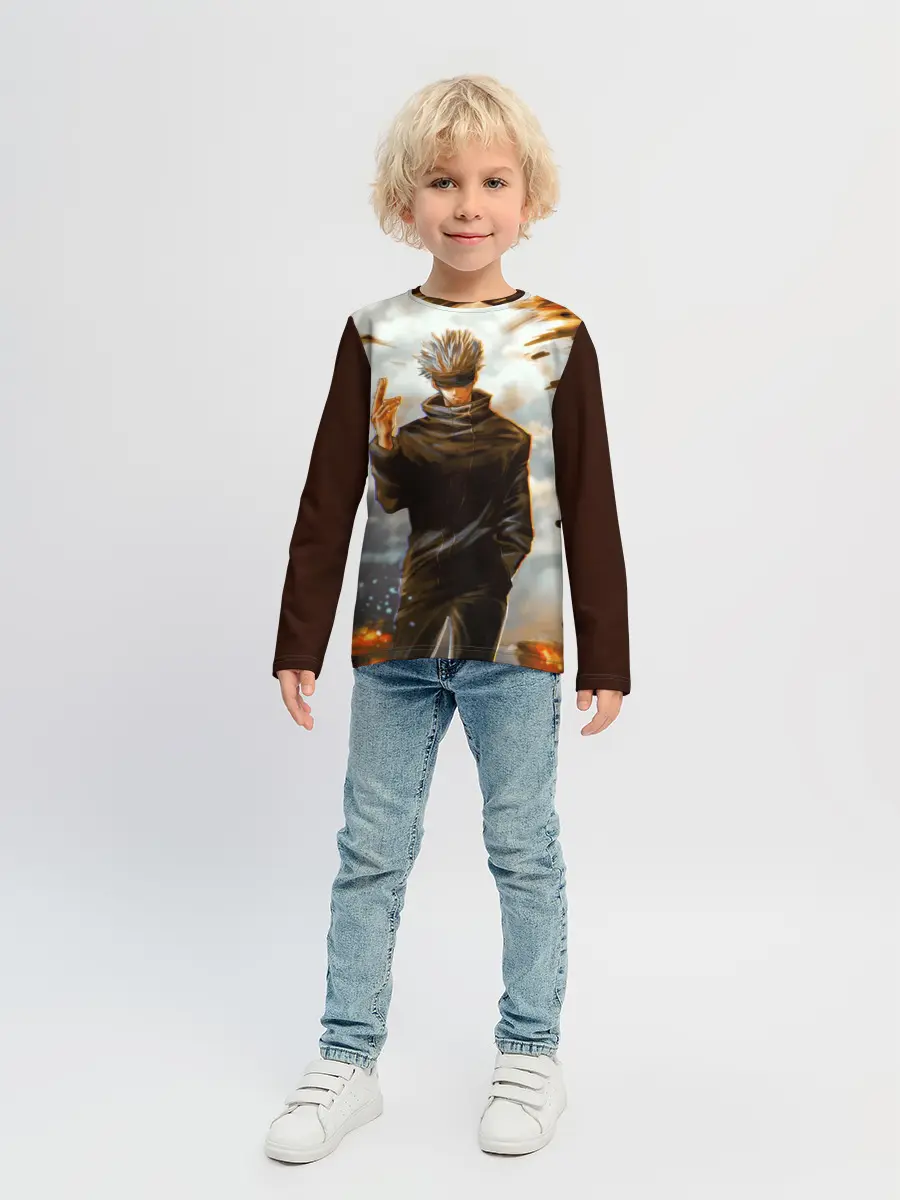 Детский лонгслив / Магическая битва