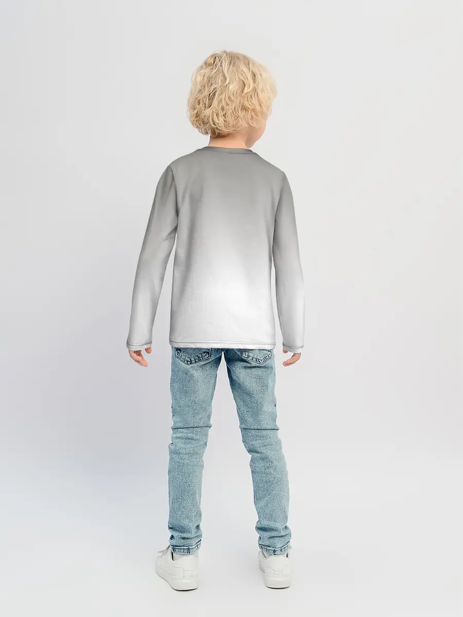 Детский лонгслив / Сиренеголовый олень