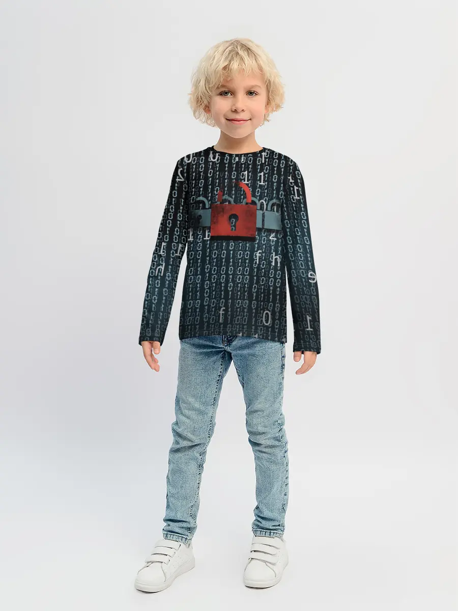 Детский лонгслив / Цифровой Код