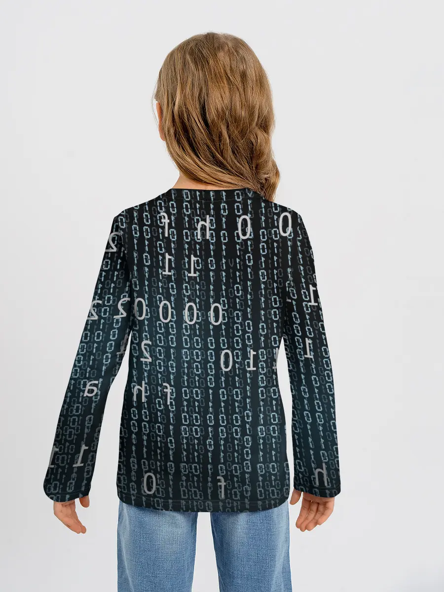 Детский лонгслив / Цифровой Код