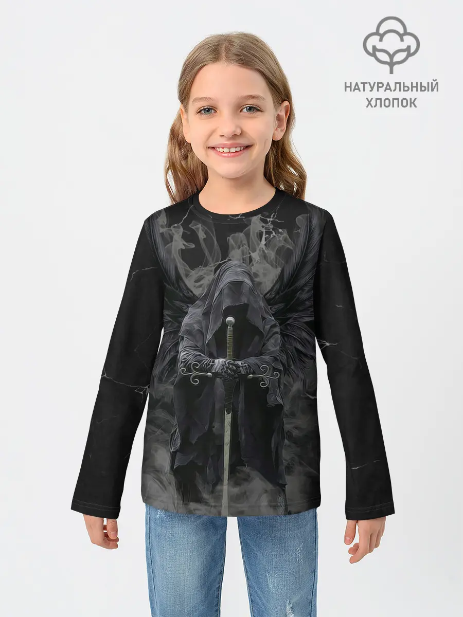 Детский лонгслив / Ангел Смерти