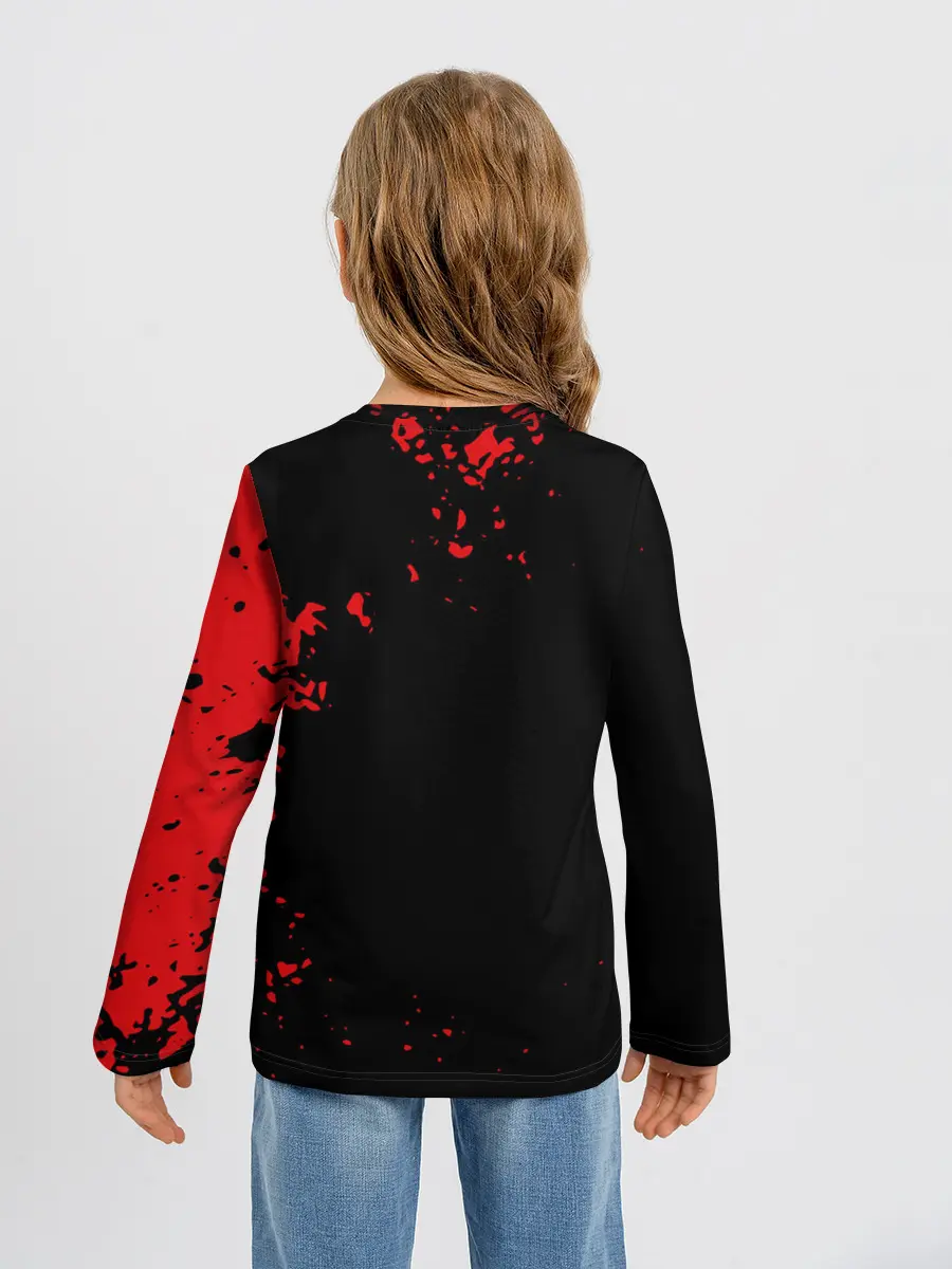 Детский лонгслив / Танджиро Kimetsu no Yaiba