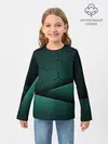 Детский лонгслив / Luxury Green