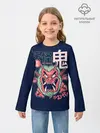 Детский лонгслив / Anime Oni Demon Yokai