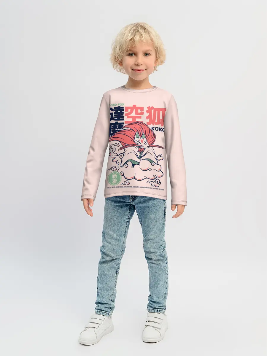 Детский лонгслив / Anime Kuko Demon Yokai