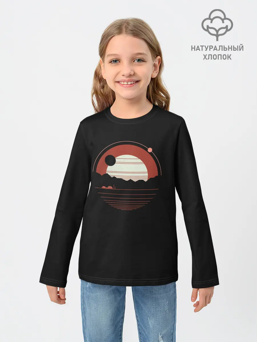 Детский лонгслив / The last person in the world