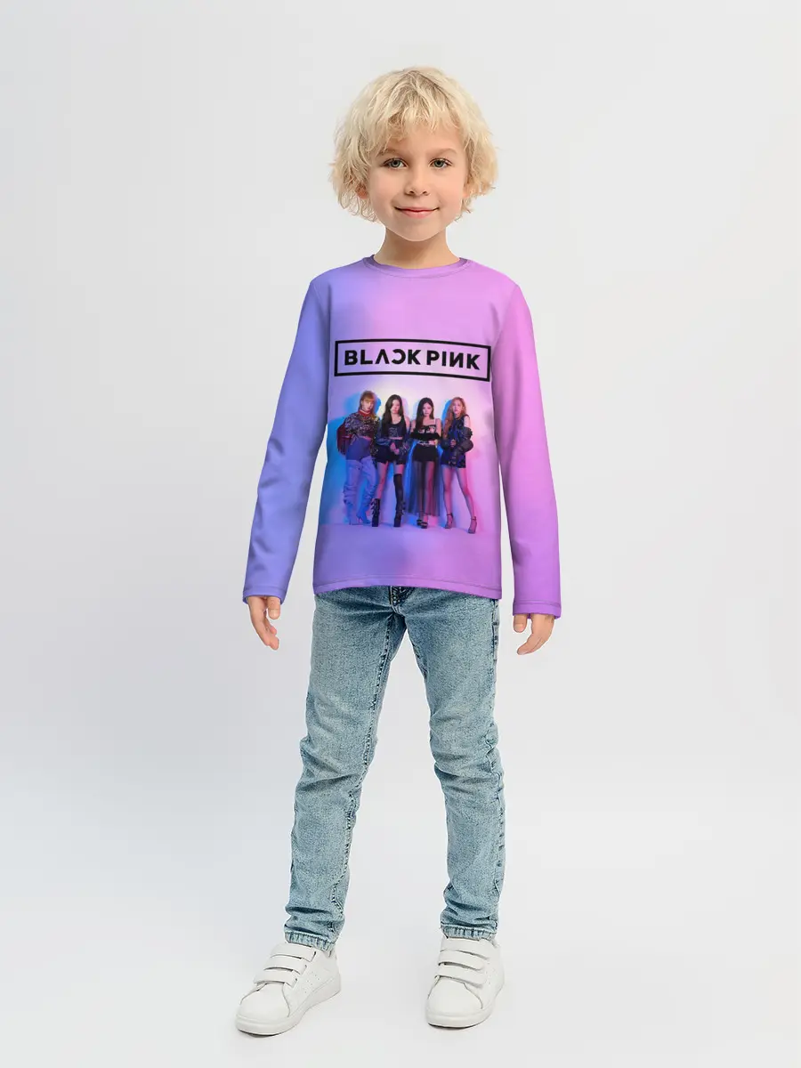 Детский лонгслив / BLACKPINK
