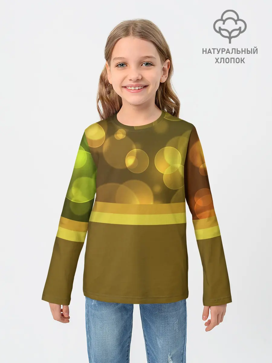 Детский лонгслив / Блики