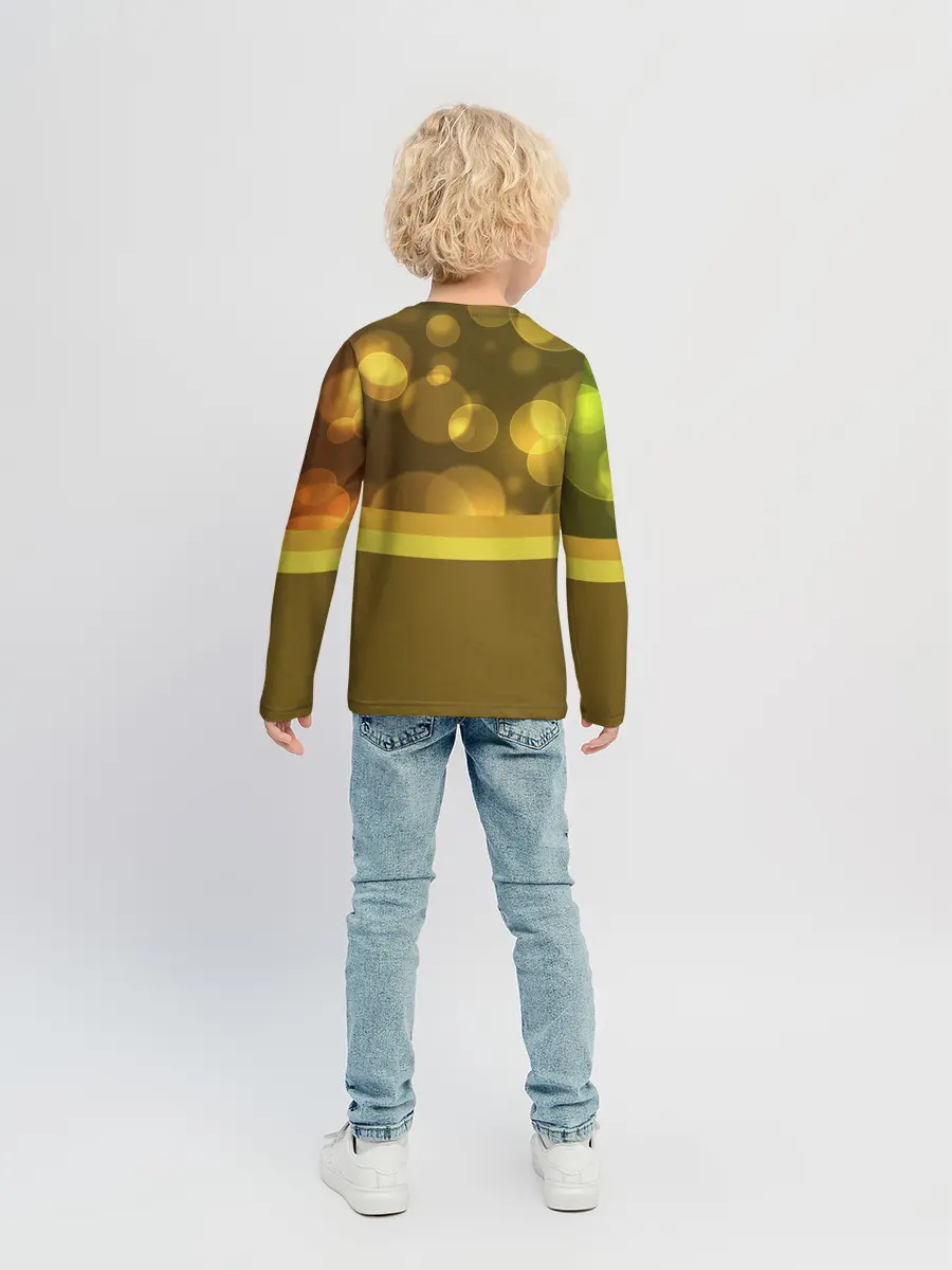 Детский лонгслив / Блики
