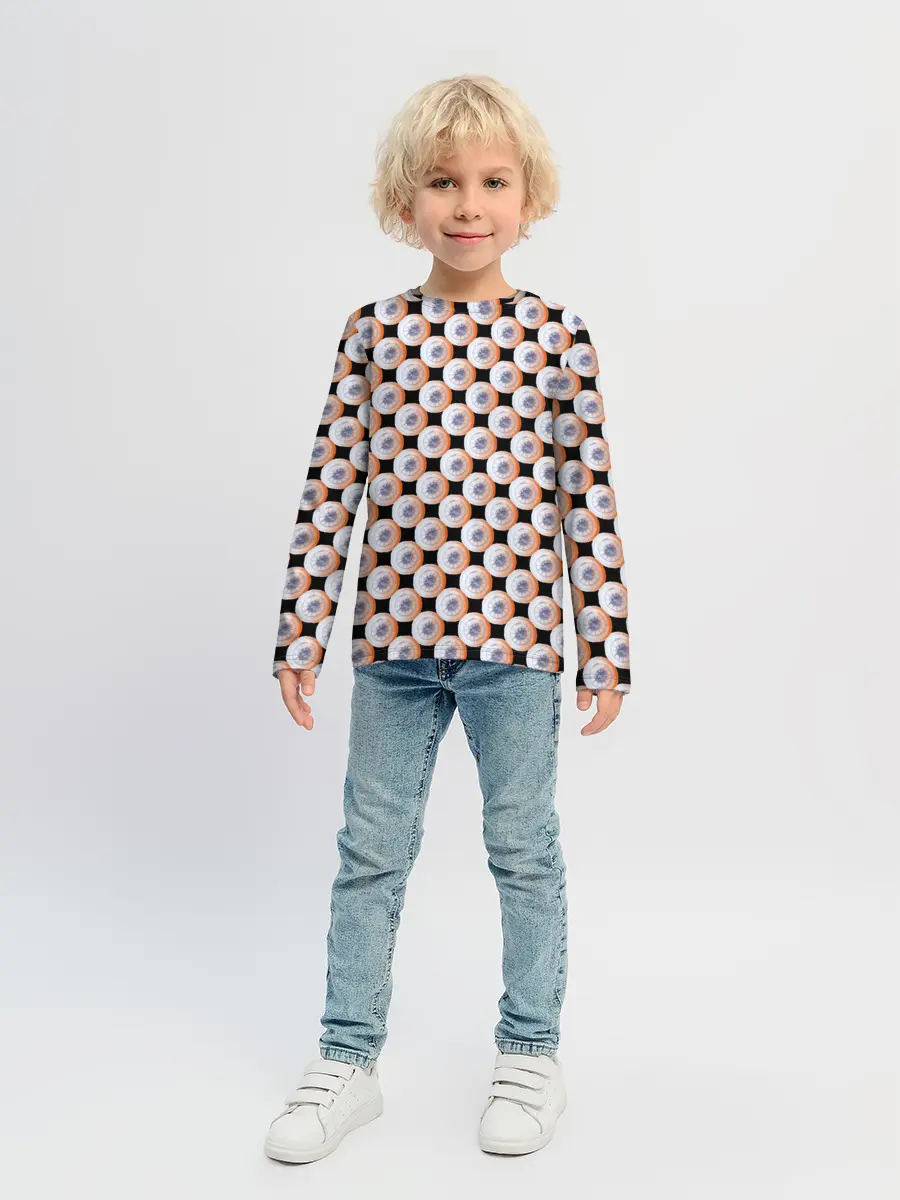 Детский лонгслив / Часы