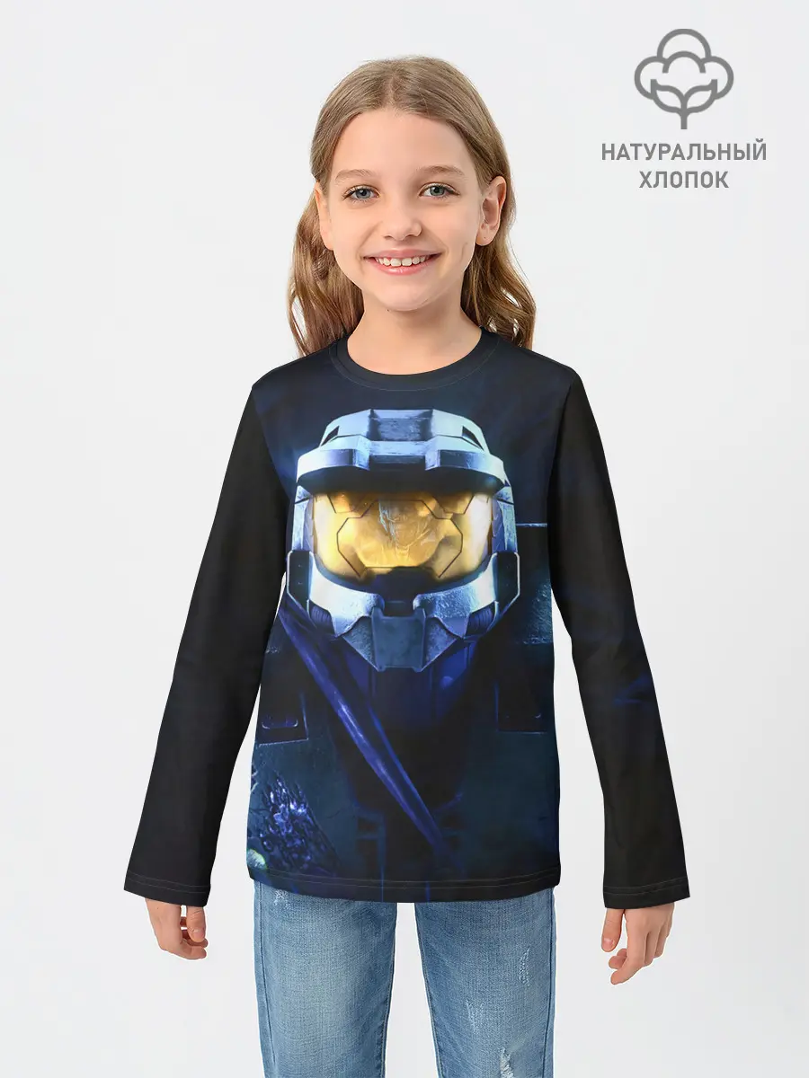 Детский лонгслив / Последний Спартанец