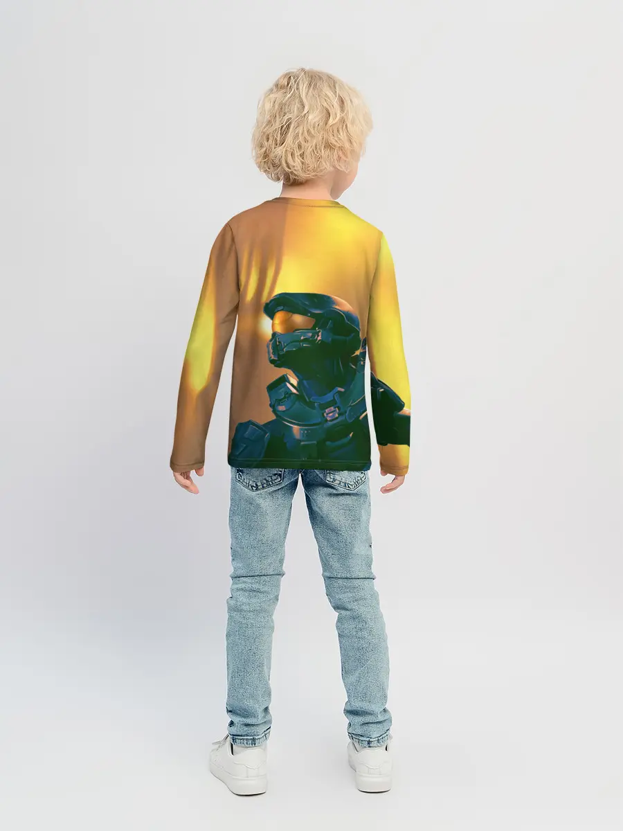 Детский лонгслив / Мастер Чиф | Halo