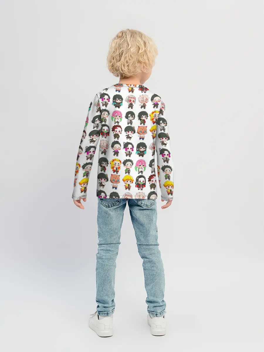 Детский лонгслив / Клинок, рассекающий демонов ПЕРСОНАЖИ