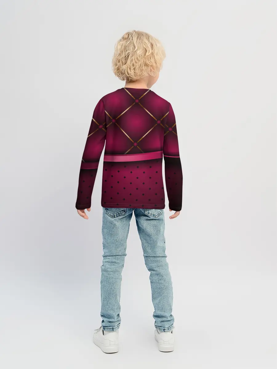 Детский лонгслив / Luxury Red