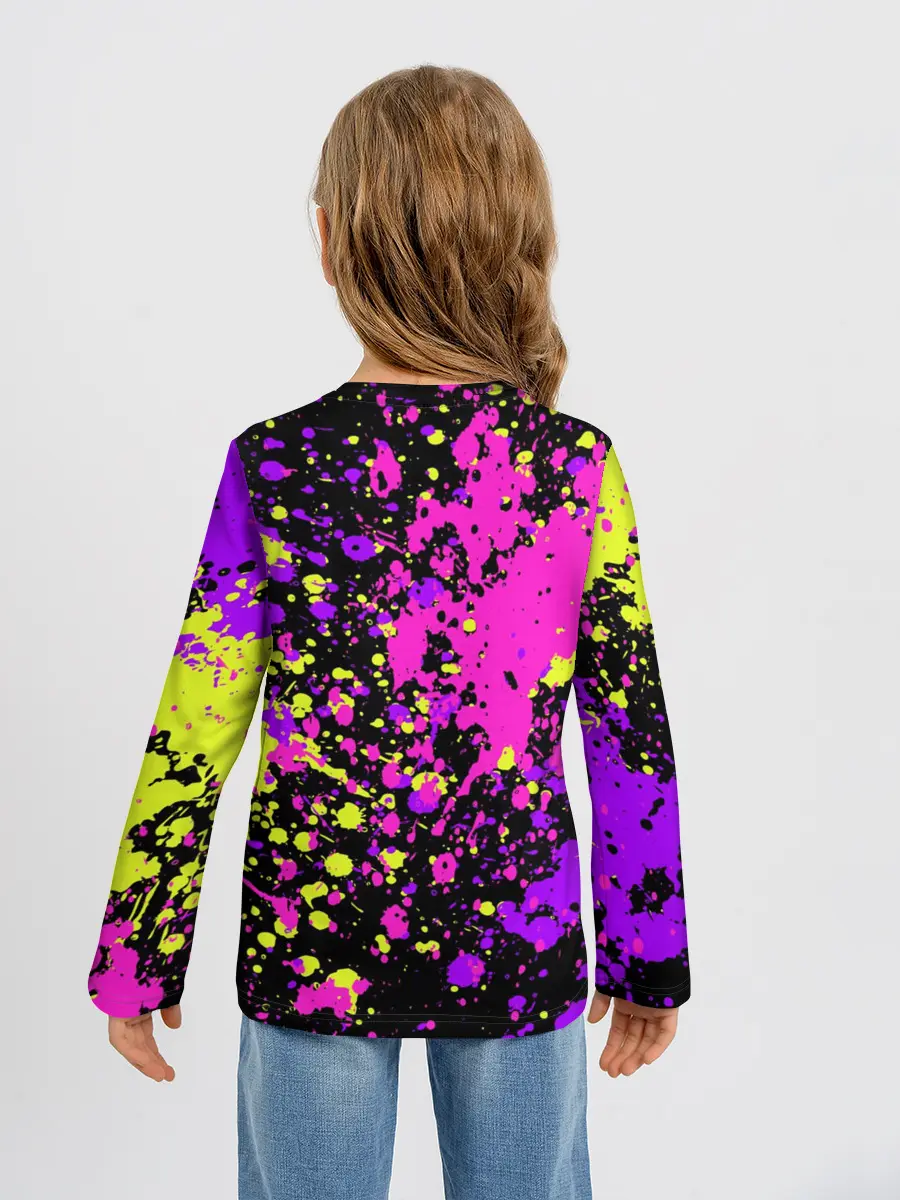 Детский лонгслив / Парень и Девушка Friday Night