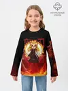 Детский лонгслив / Огненный Столп Kimetsu no Yaiba