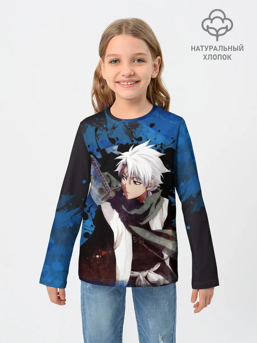 Детский лонгслив / Тосиро Хицугая. Блич