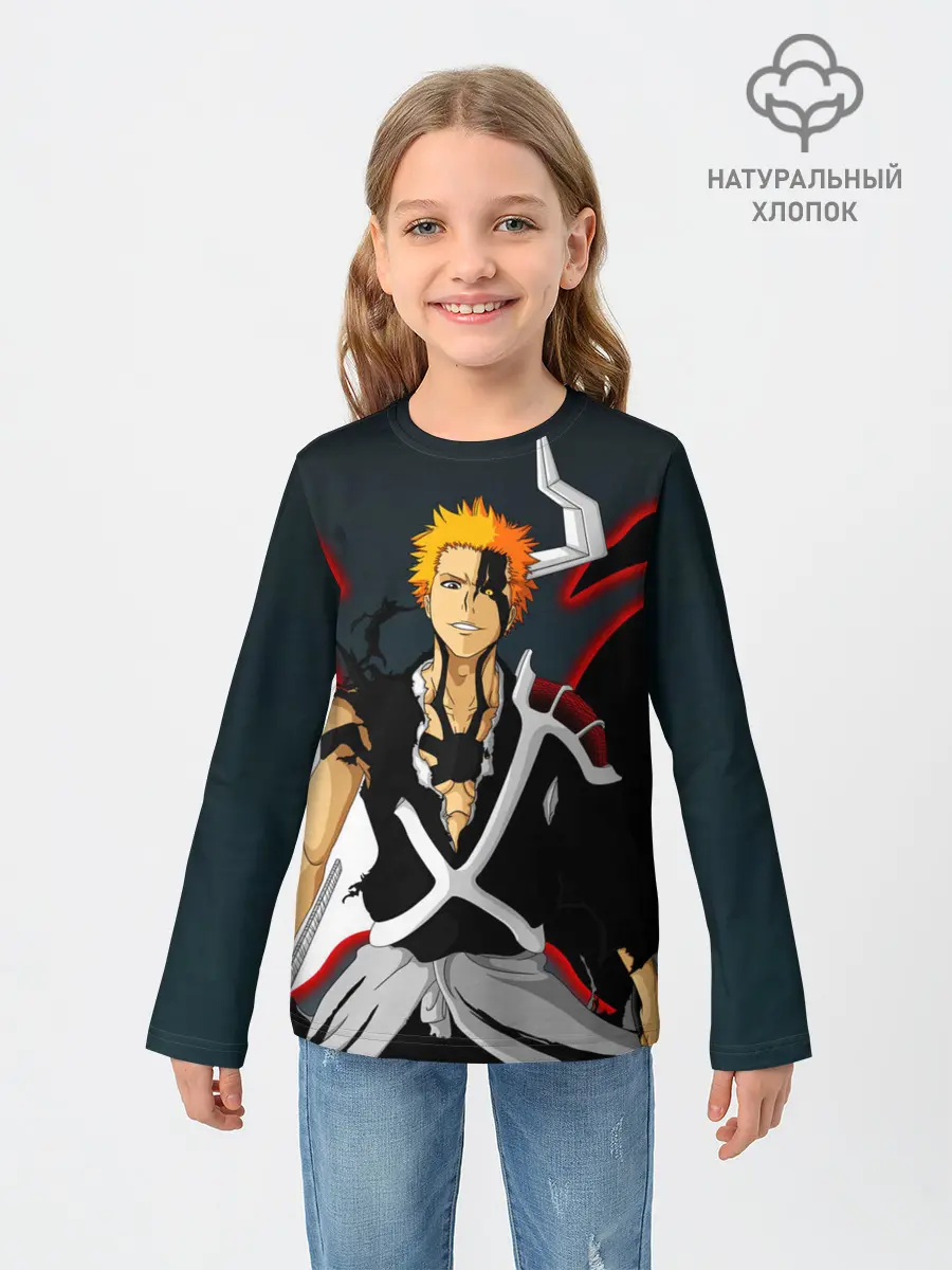 Детский лонгслив / Блич Ичиго Куросаки