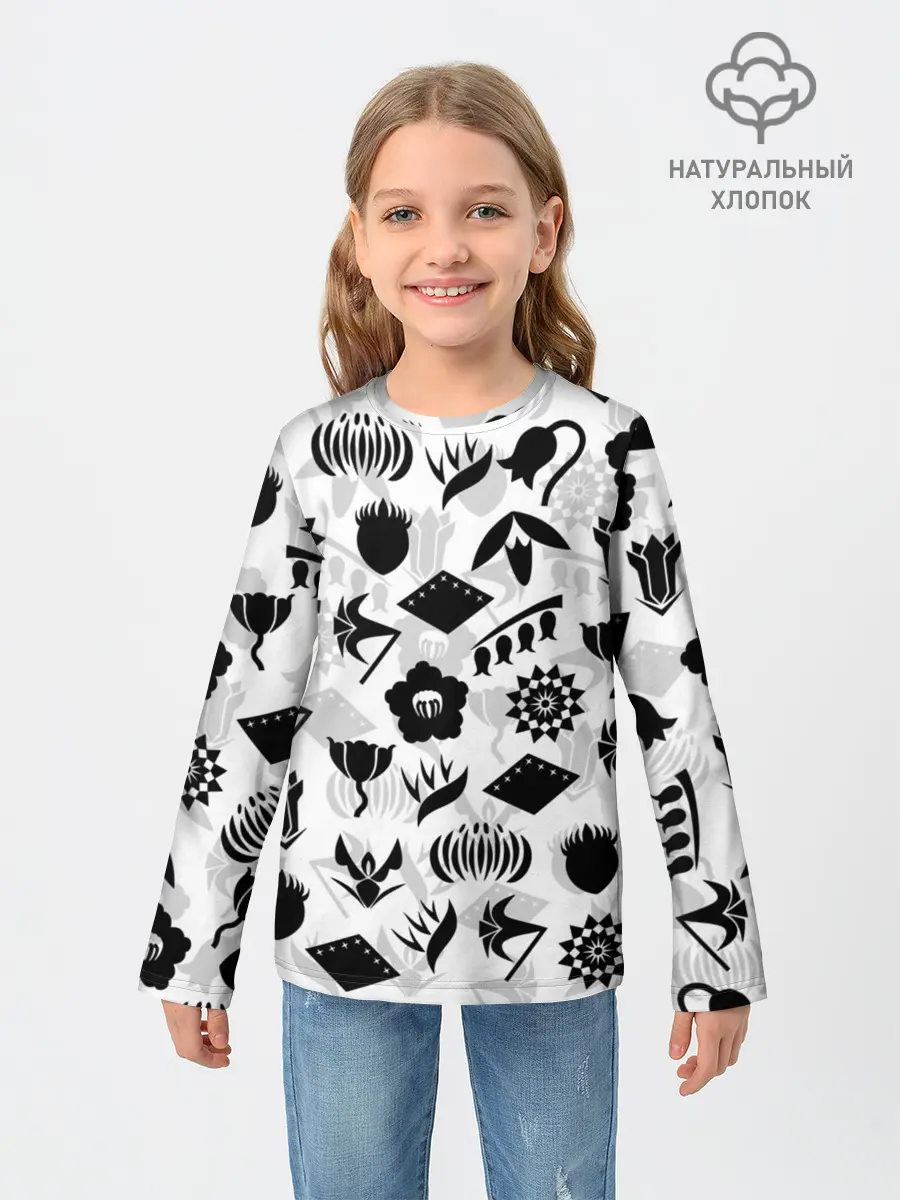 Детский лонгслив / БЛИЧ КАПИТАНЫ ГОТЕЙ 13 ЭМБЛЕМЫ