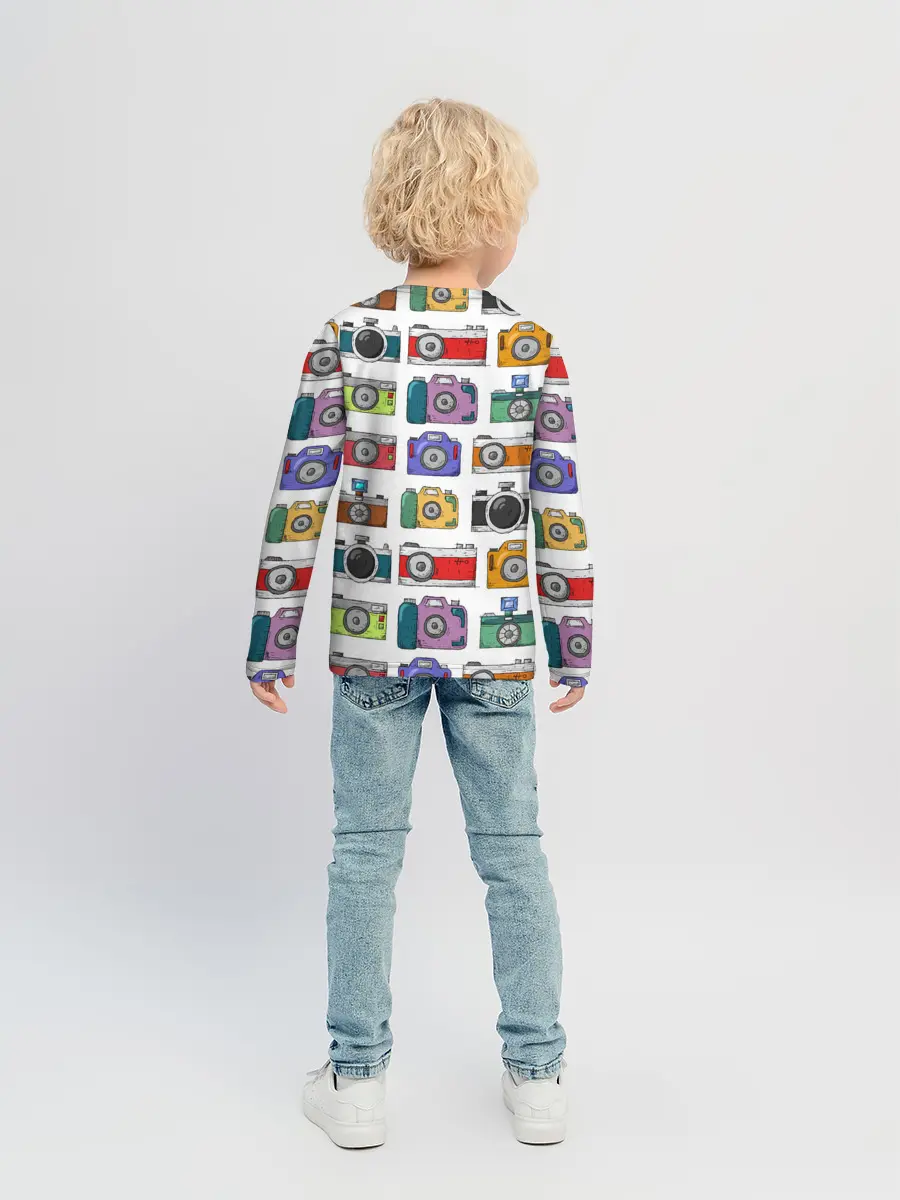 Детский лонгслив / Фотоаппараты
