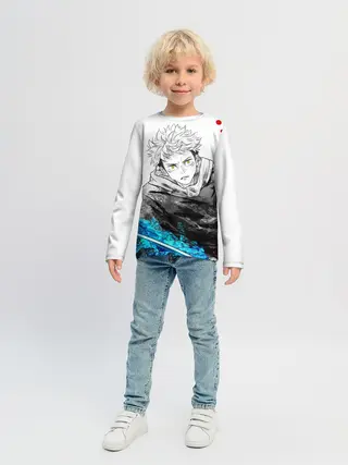 Детский лонгслив / Магическая битва | Jujutsu kai
